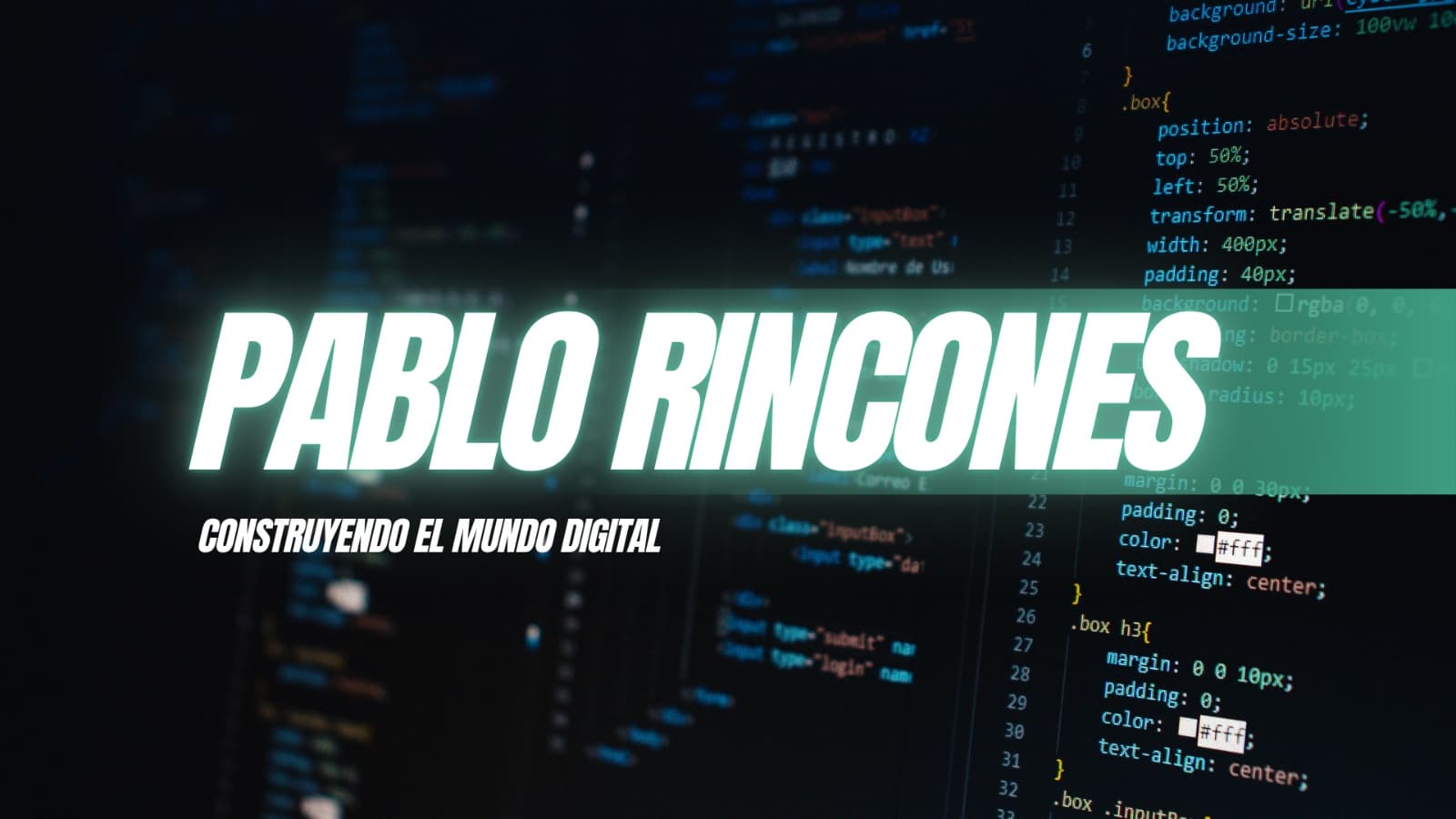 Trabajos de Pablo Rincones